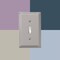 Amerelle Amerelle Georgian Satin Nickel 1 gang Die-Cast Metal Duplex Wall Plate 1 pk 54DN - alternate 2